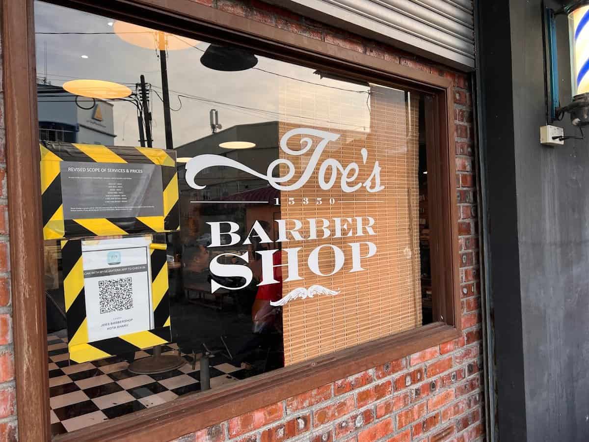 Joe's Barbershop Kota Bharu Kedai Gunting Rambut Kelantan