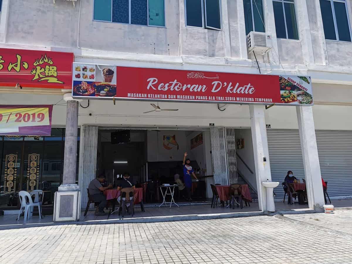 Restoran D'Klate Kedai Makan Miri