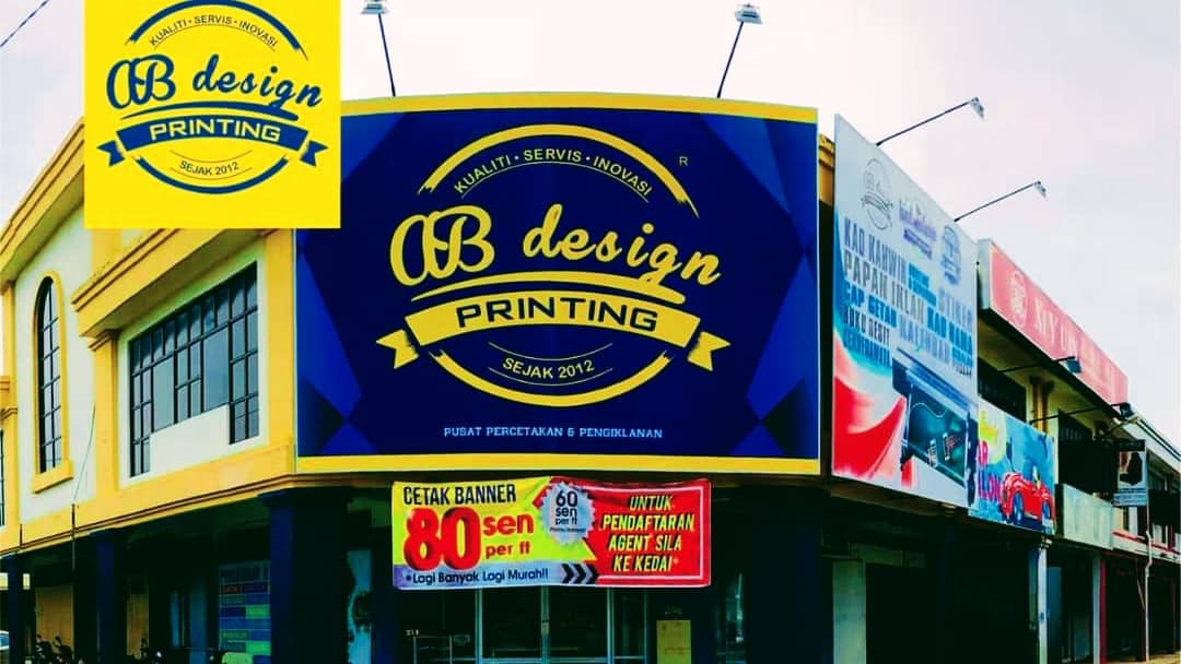 AB Design & Printing Kedai Sticker Kedah