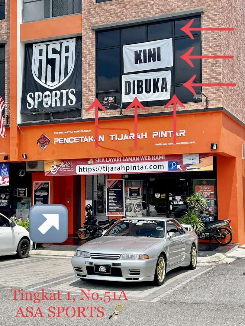 ASA SPORTS (Badminton Shop) Kedai Badminton Johor