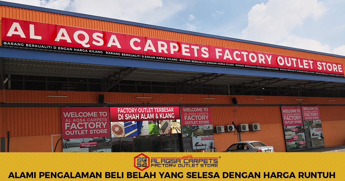 Al Aqsa Carpets Factory Outlet Kedai Karpet Shah Alam
