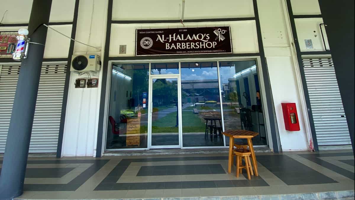 Al-Halaaq's Barbershop Bagan Datuk (Perak) Kedai Gunting Rambut Perak