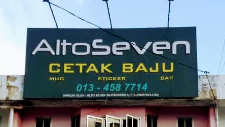 Alto Seven Kedai Printing Perlis