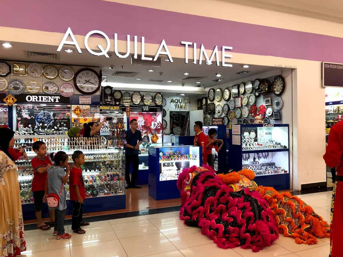 Aquila Time Kedai Jam Melaka