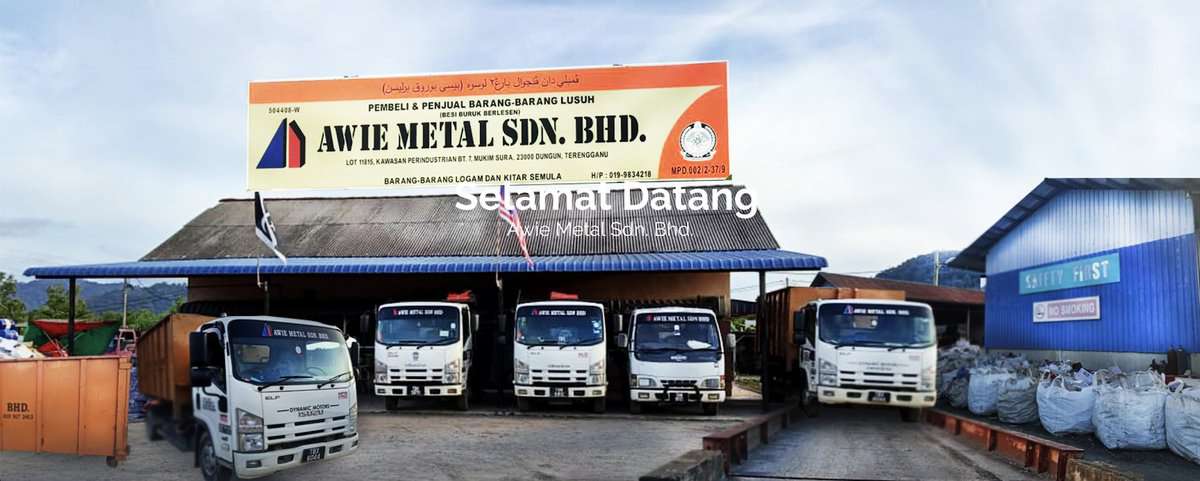 Awie Metal Sdn. Bhd. Kedai Besi Buruk Terengganu