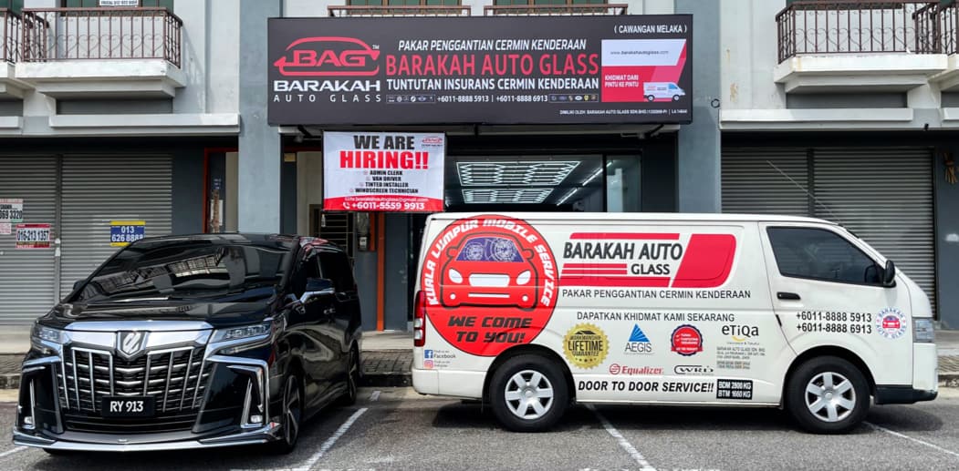 BARAKAH AUTO GLASS MELAKA Kedai Cermin Kereta Melaka