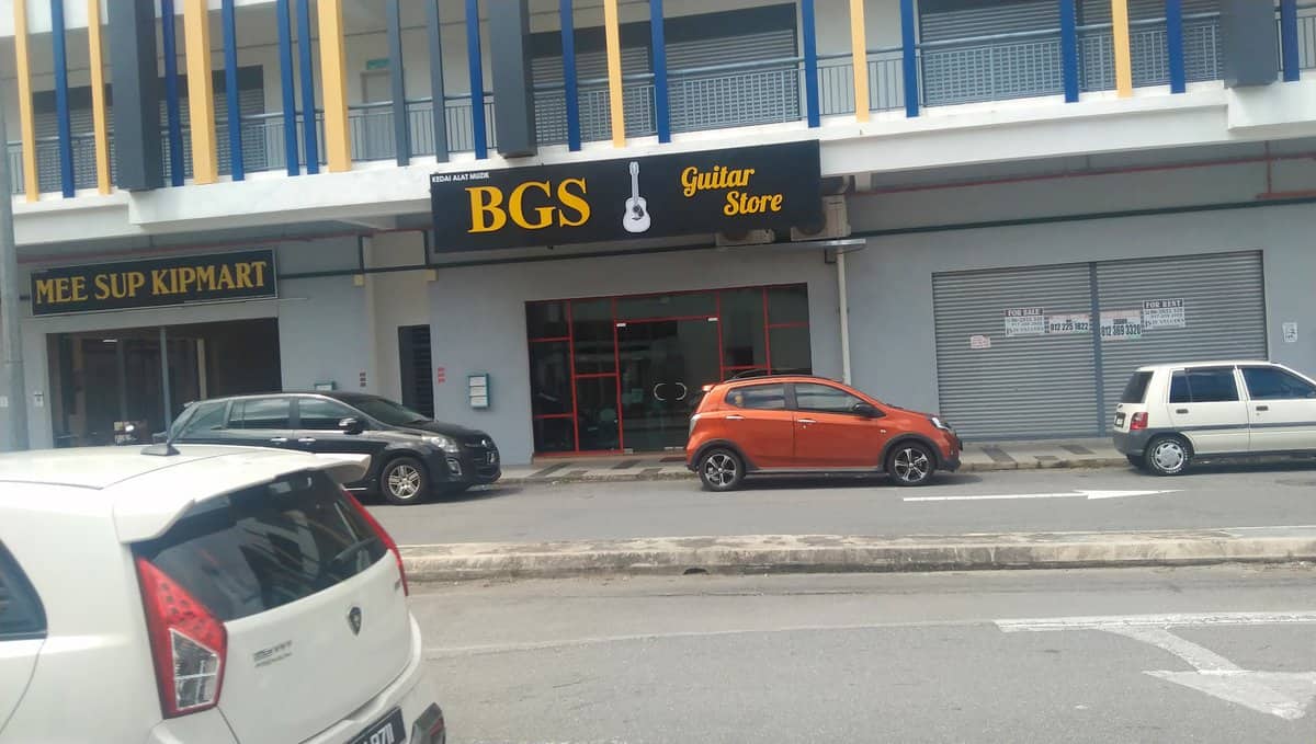 BGS guitar store Kedai Gitar Melaka