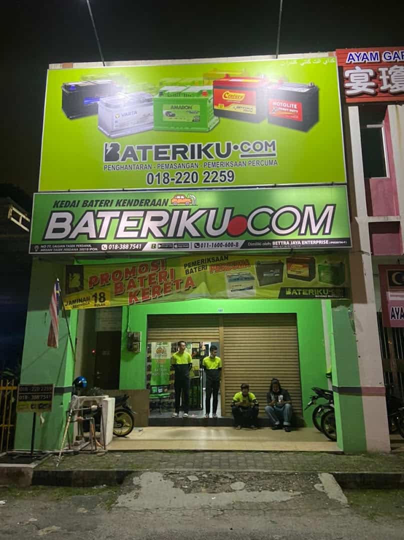 Bateriku Pitstop Ipoh Kedai Bateri Perak