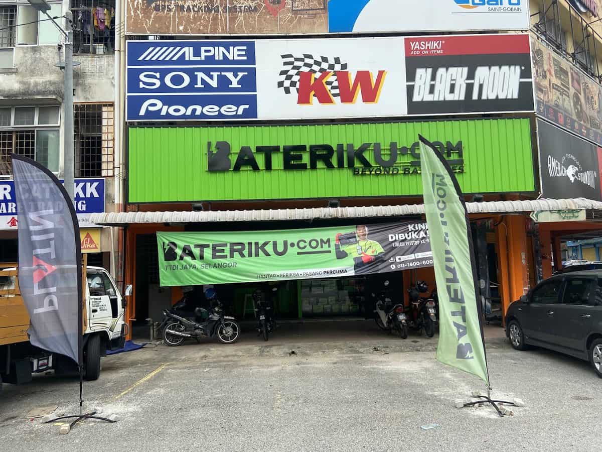 Bateriku.com Pitstop TTDI Jaya Kedai Bateri Selangor