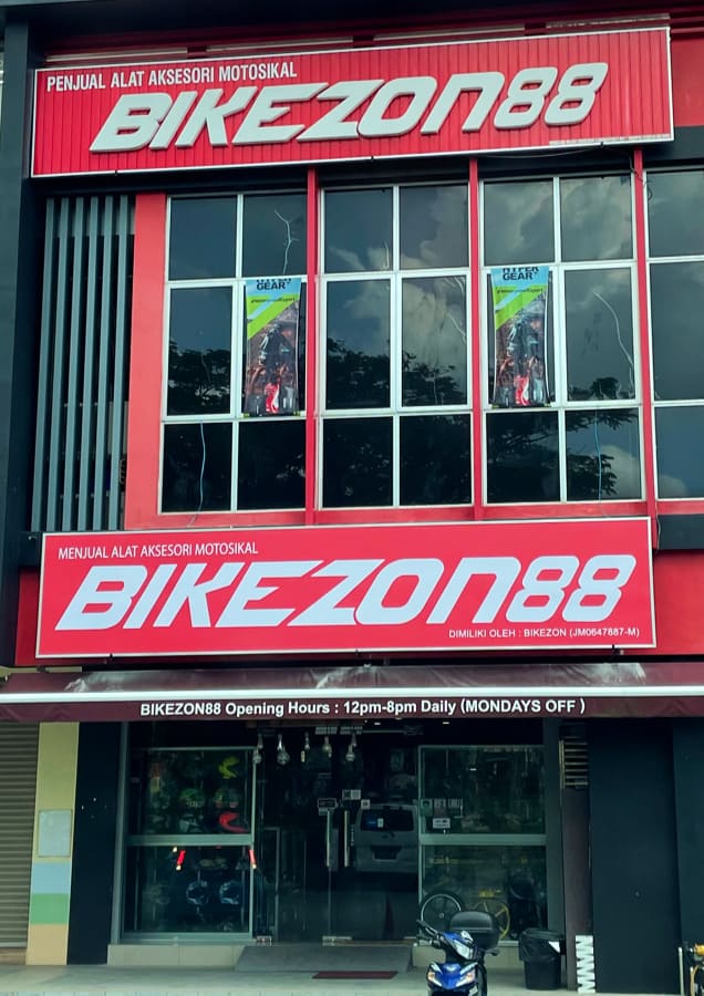 Bikezon88 Kedai Helmet Johor