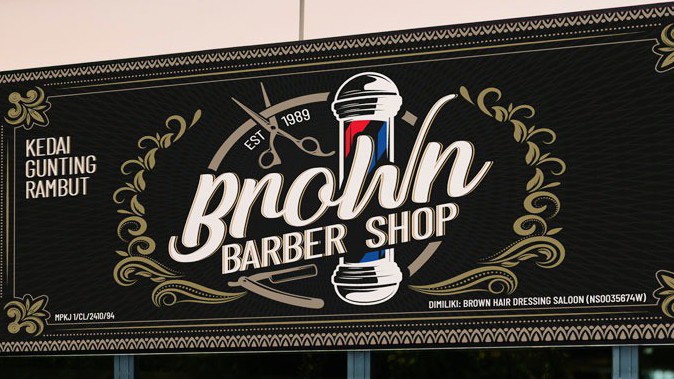 Brown Barber Shop Kedai Gunting Rambut Kajang