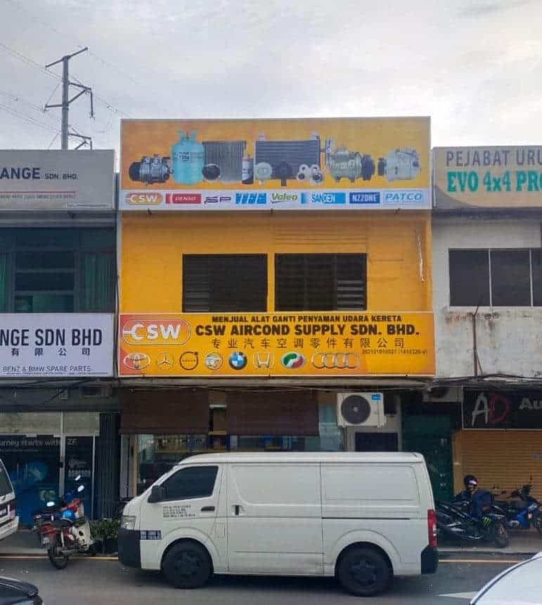 CSW AIRCOND SUPPLY SDN BHD Kedai Aircond Kuala Lumpur