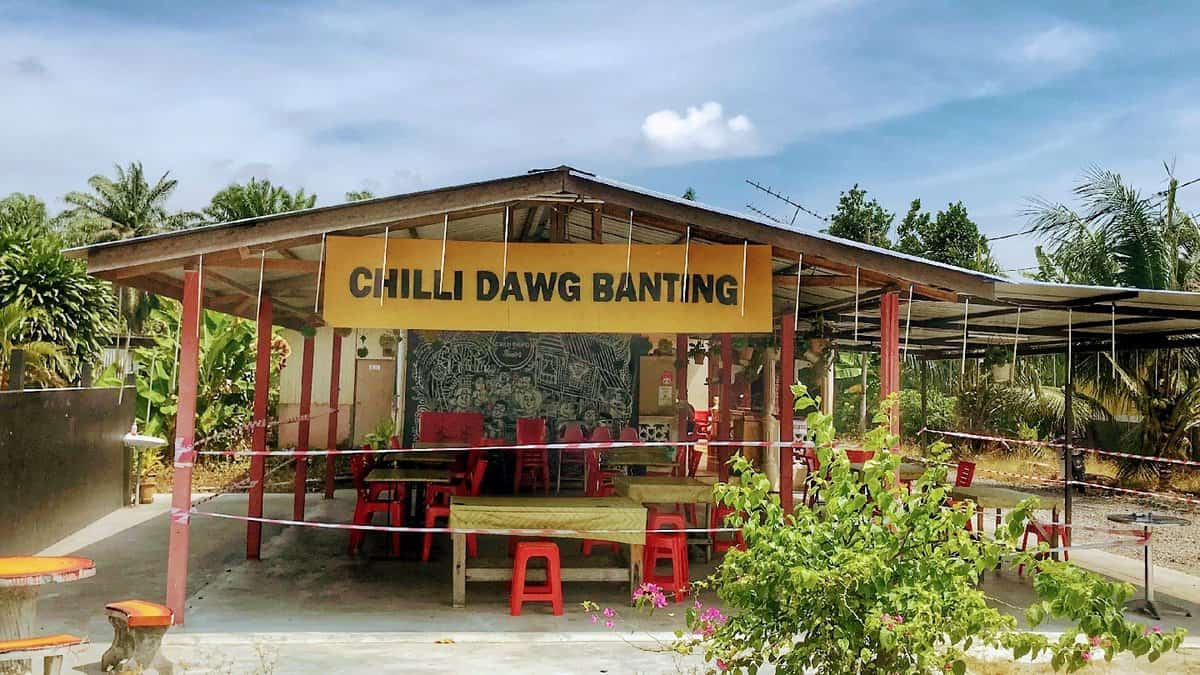 Chilli Dawg Banting Kedai Makan Banting