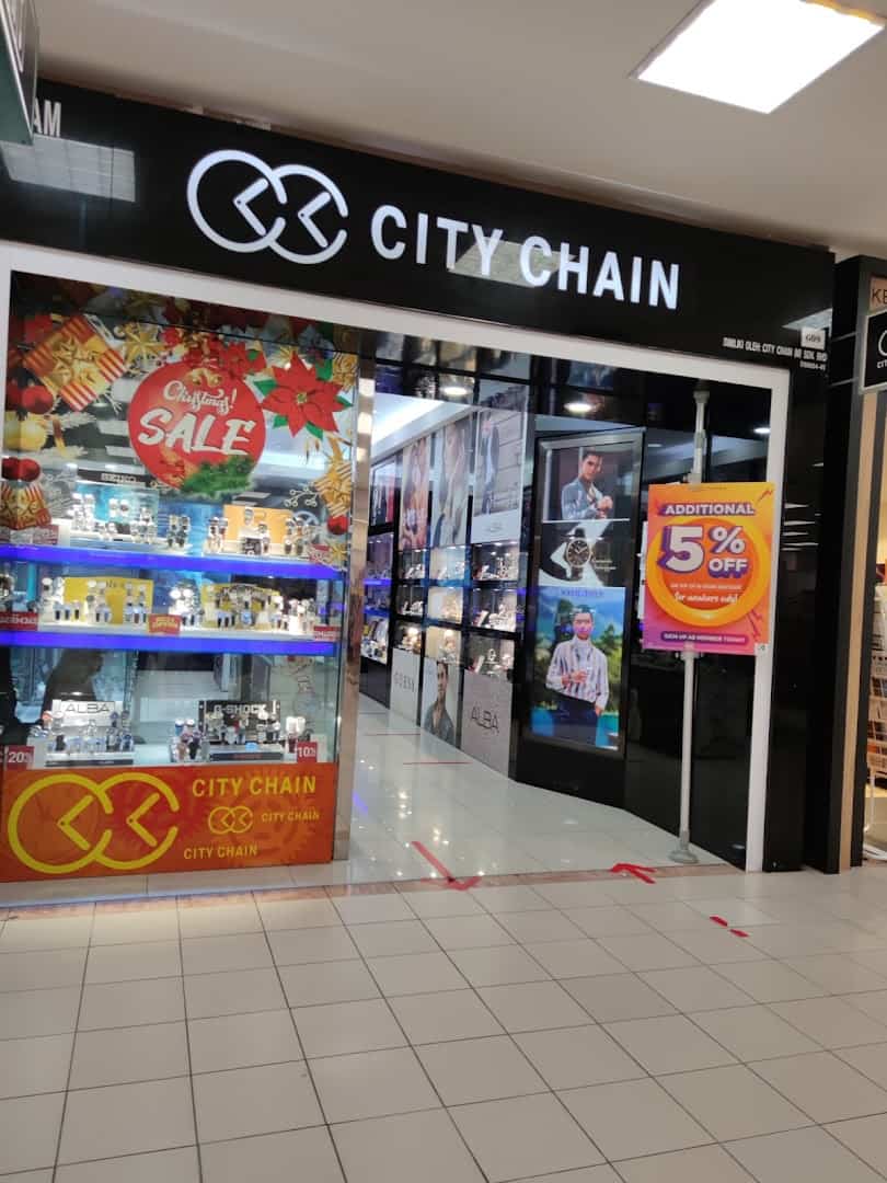 City Chain @ Aeon Melaka Kedai Jam Melaka