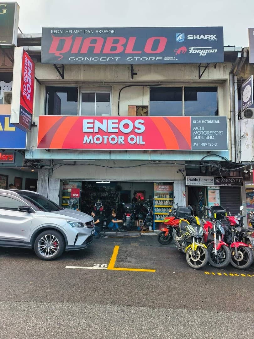 Diablo Concept Store Kedai Helmet Johor