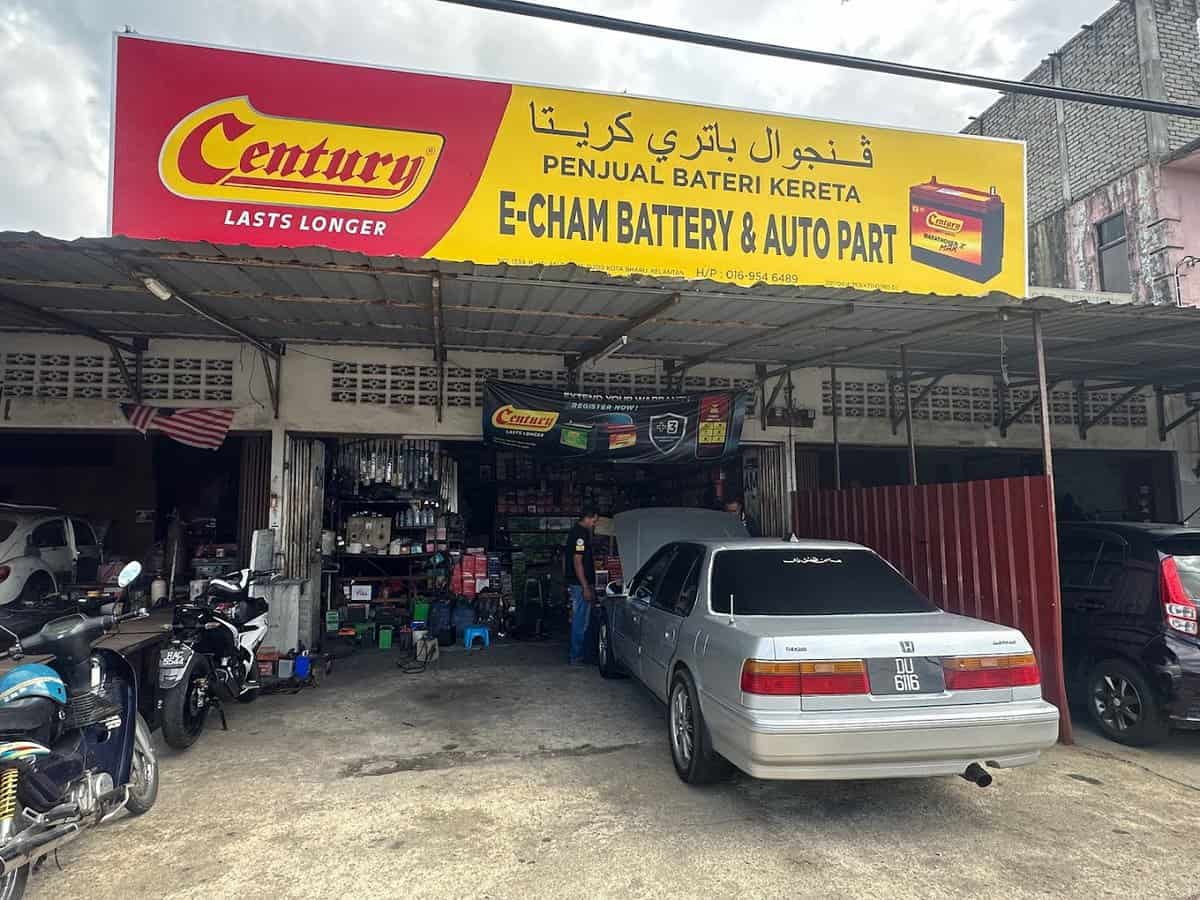 E-Cham Battery & Auto Part Kedai Bateri Kelantan