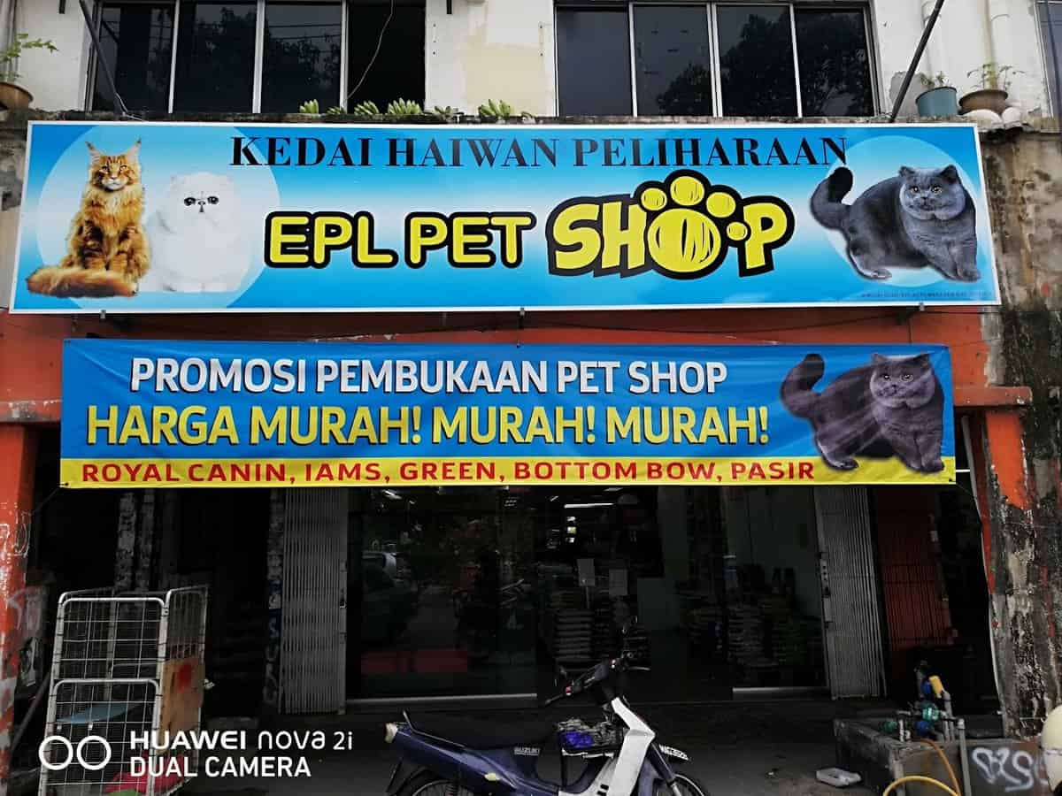 EPL PET SHOP Kedai Haiwan Klang