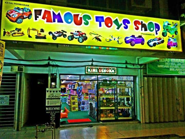 Famous Toys Shop Kedai Mainan Selangor