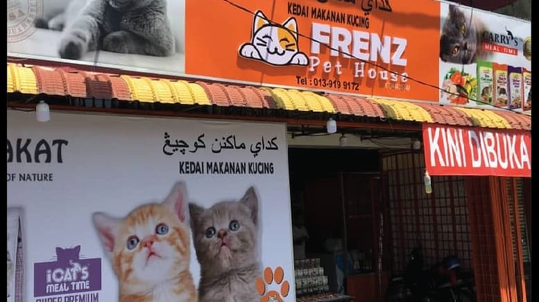 Frenz Pet House Kubang kerian Kedai Haiwan Kelantan