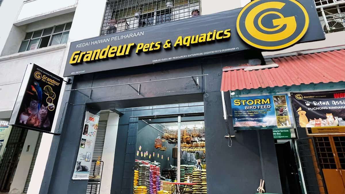 Grandeur Pets & Aquatics Puchong Kedai Haiwan Puchong