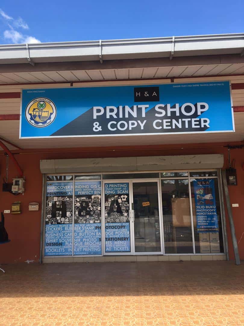 H&A Empire Trading Kedai Printing Perlis