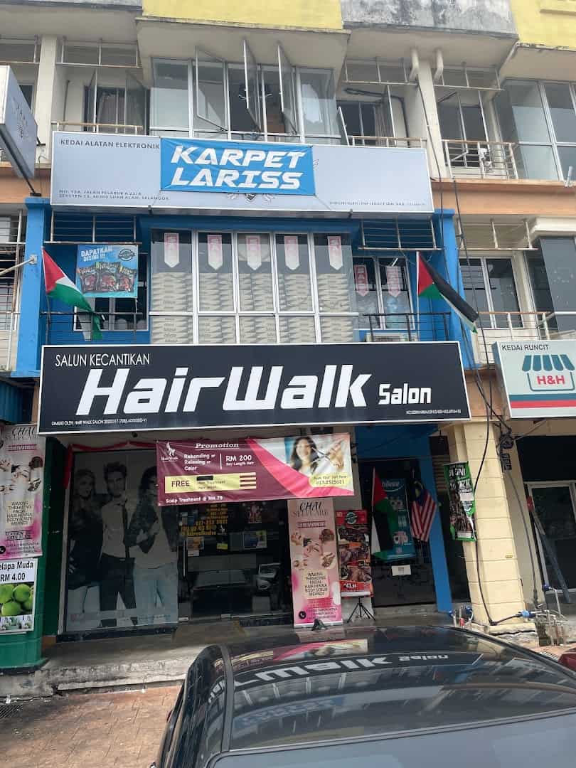 HairWalk Salon Kedai Gunting Rambut Shah Alam