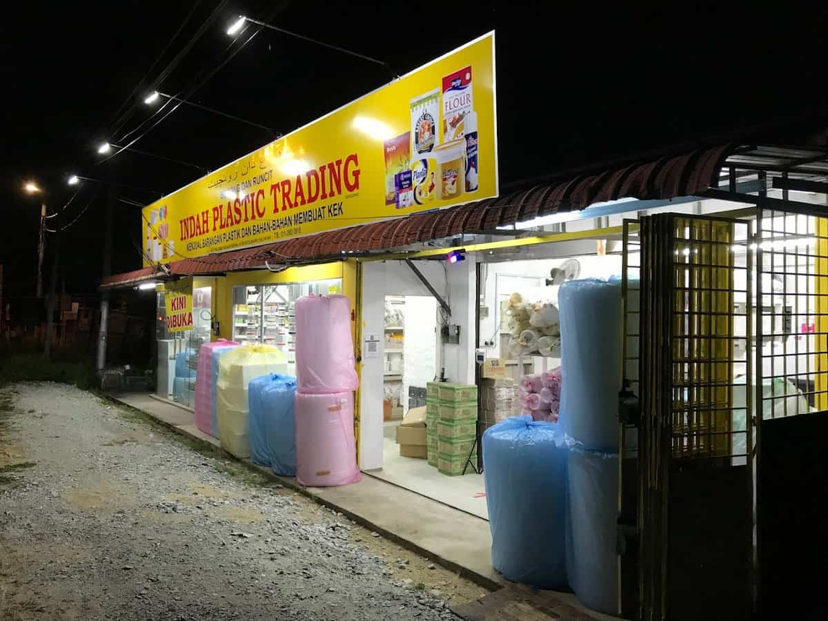 Indah plastic trading (Demit) Kedai Plastik Kelantan