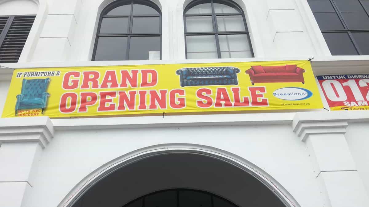 JF FURNITURE 2 Kedai Perabot Puncak Alam