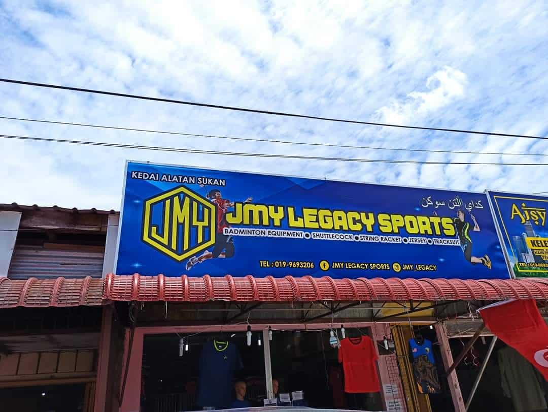 JMY LEGACY SPORTS Kedai Badminton Kelantan