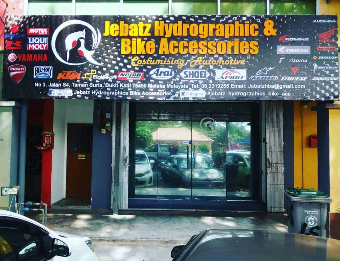 Jebatz Motorsport Kedai Helmet Melaka