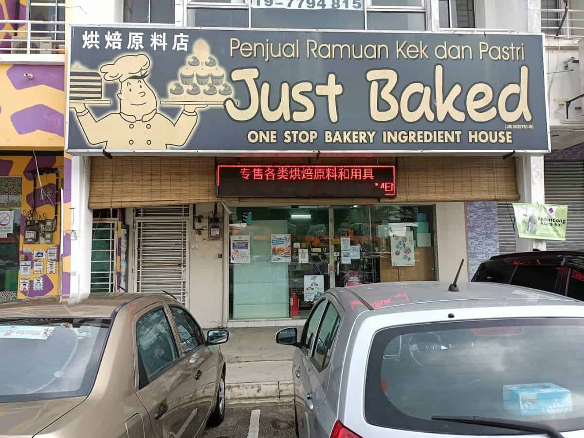 Just Baked Kedai Bahan Kek Johor