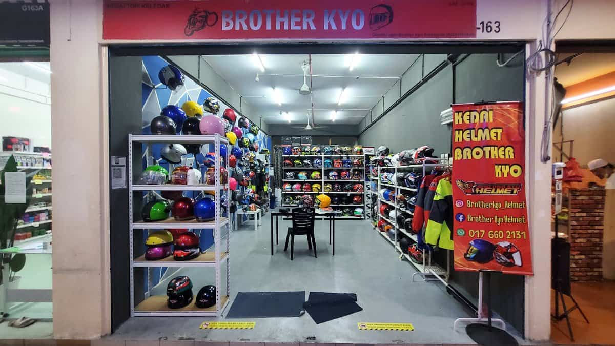 KEDAI HELMET BROTHER KYO Kedai Helmet Selangor