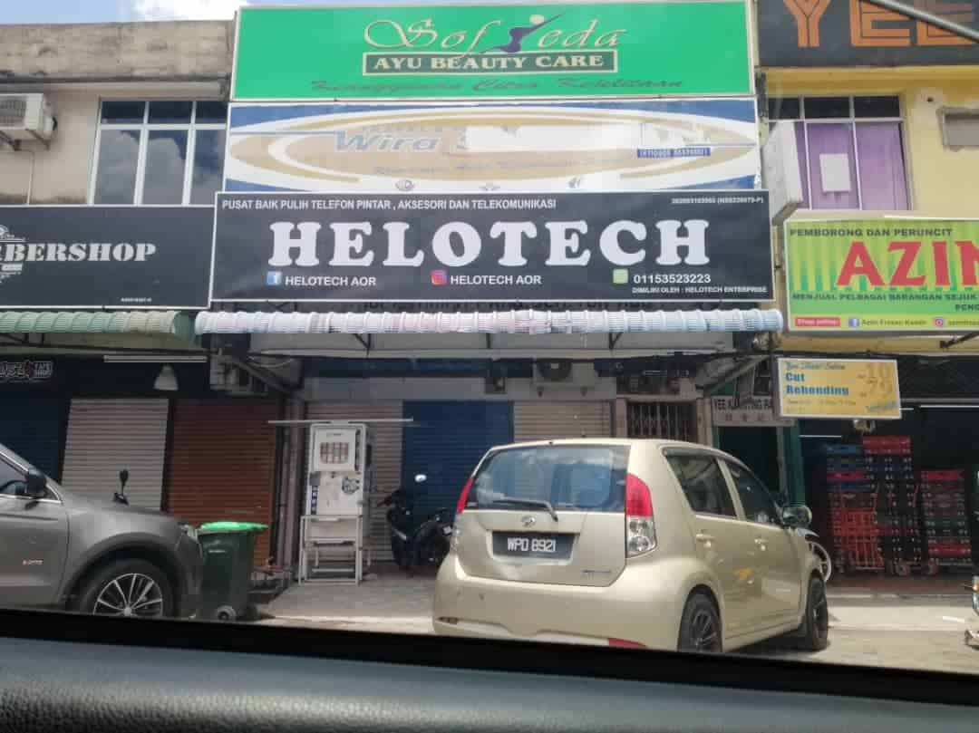 KEDAI REPAIR PHONE HELOTECH AOR Kedai Iphone Kedah