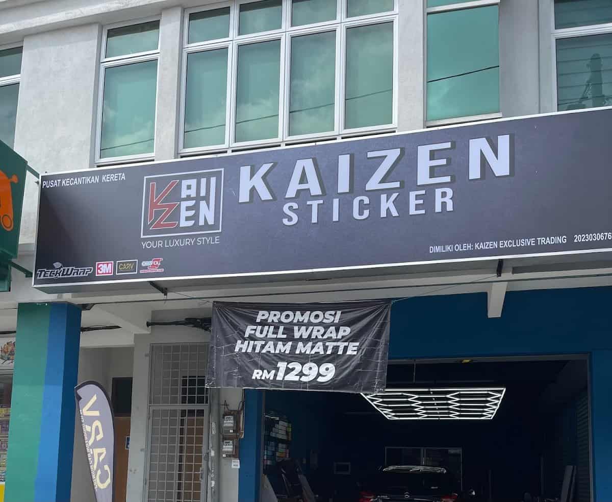 Kaizen Sticker Melaka Kedai Sticker Melaka