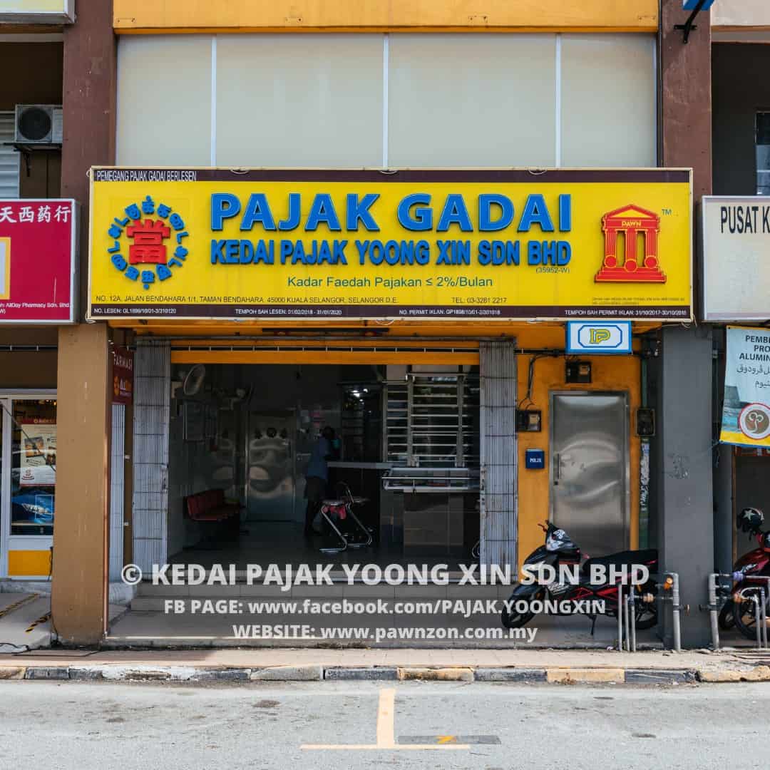Kedai Pajak Yoong Xin Sdn Bhd Kedai Pajak Selangor