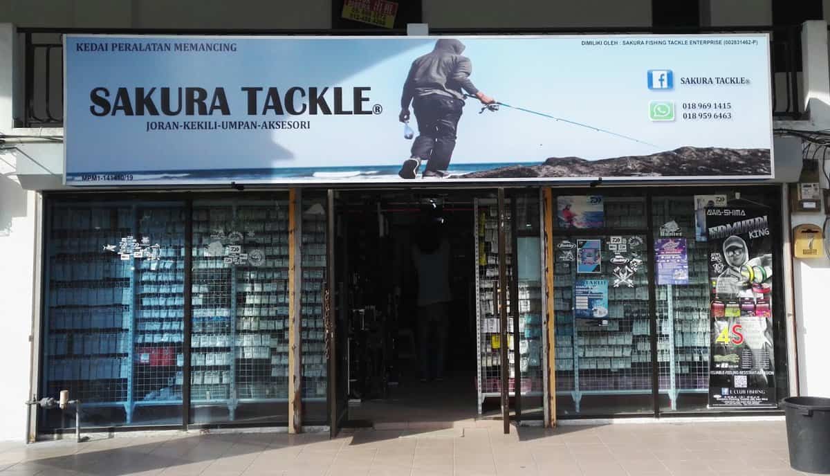 Kedai Pancing Sakura Tackles Kedai Pancing Perak