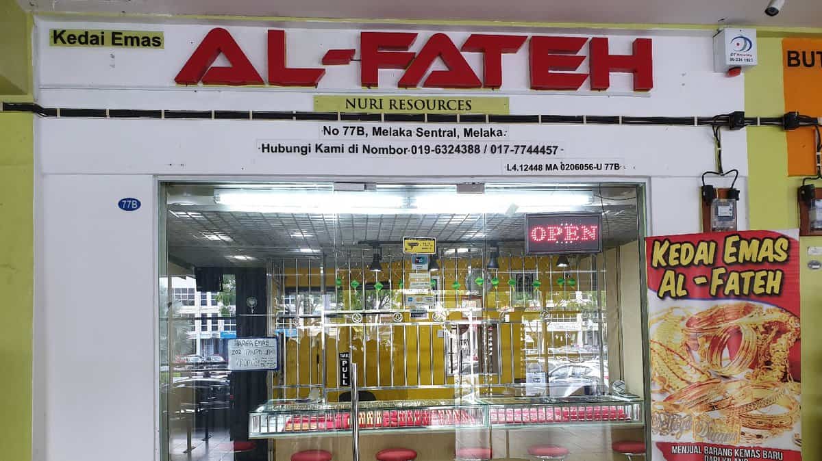 Kedai emas alfateh Kedai Emas Murah Melaka