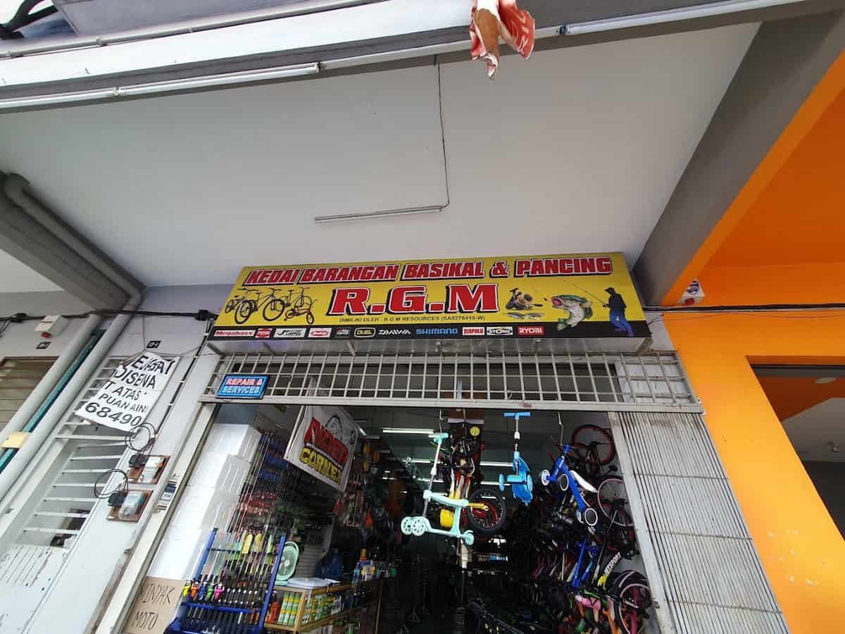 Kedai pancing dan basikal RGM Kedai Pancing Klang