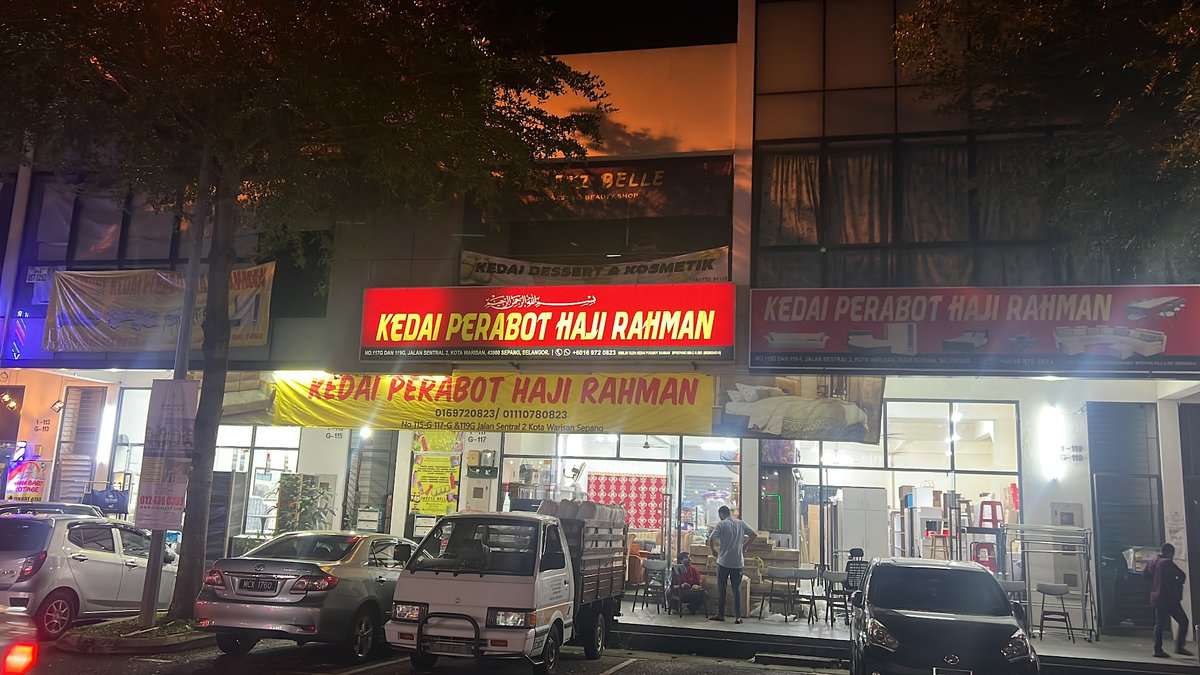 Kedai perabot haji rahman Kedai Perabot Sepang