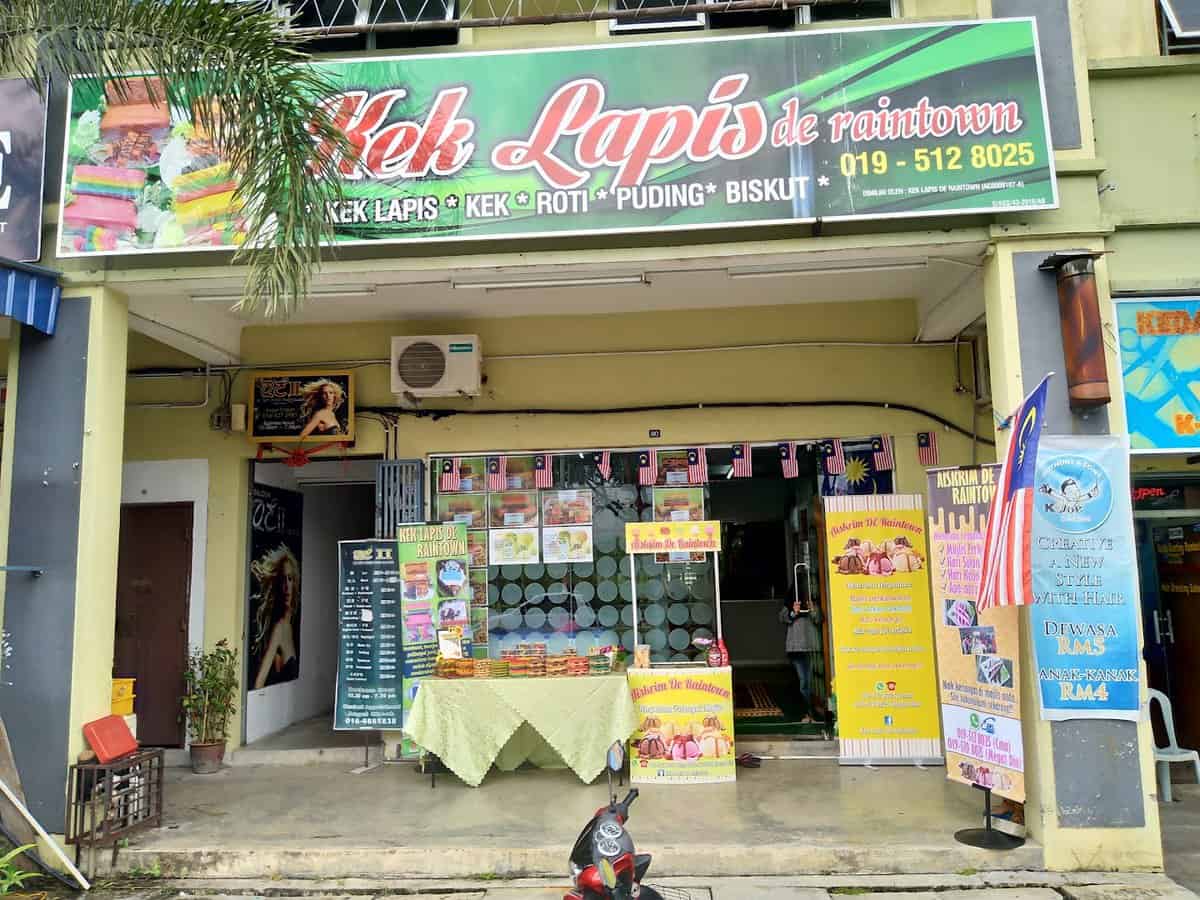 Kek Lapis De Raintown Kedai Kek Kamunting