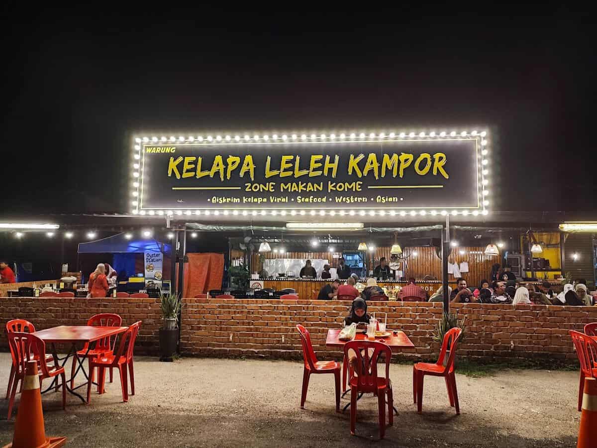 Kelapa Lelehhh Kampor Kedai Makan Kampar