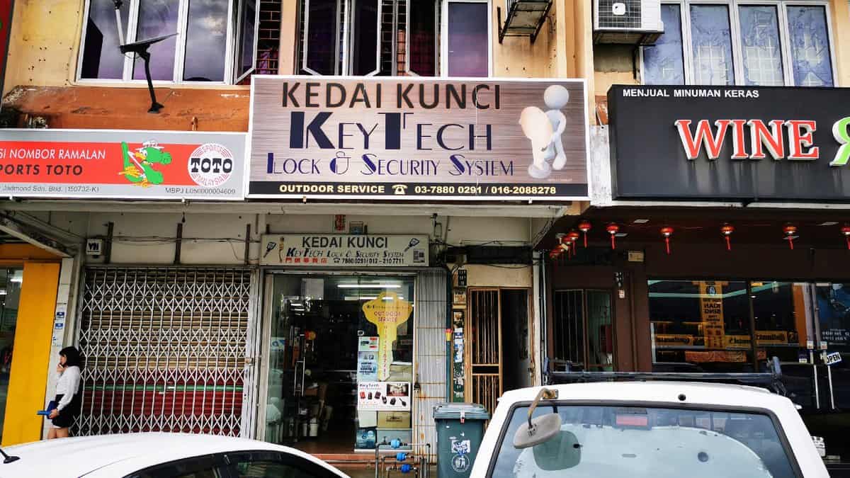 Key Tech Lock & Security System Kedai Kunci Selangor