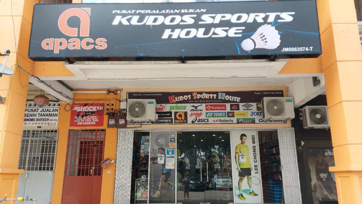 Kudos Sports House Kedai Badminton Johor