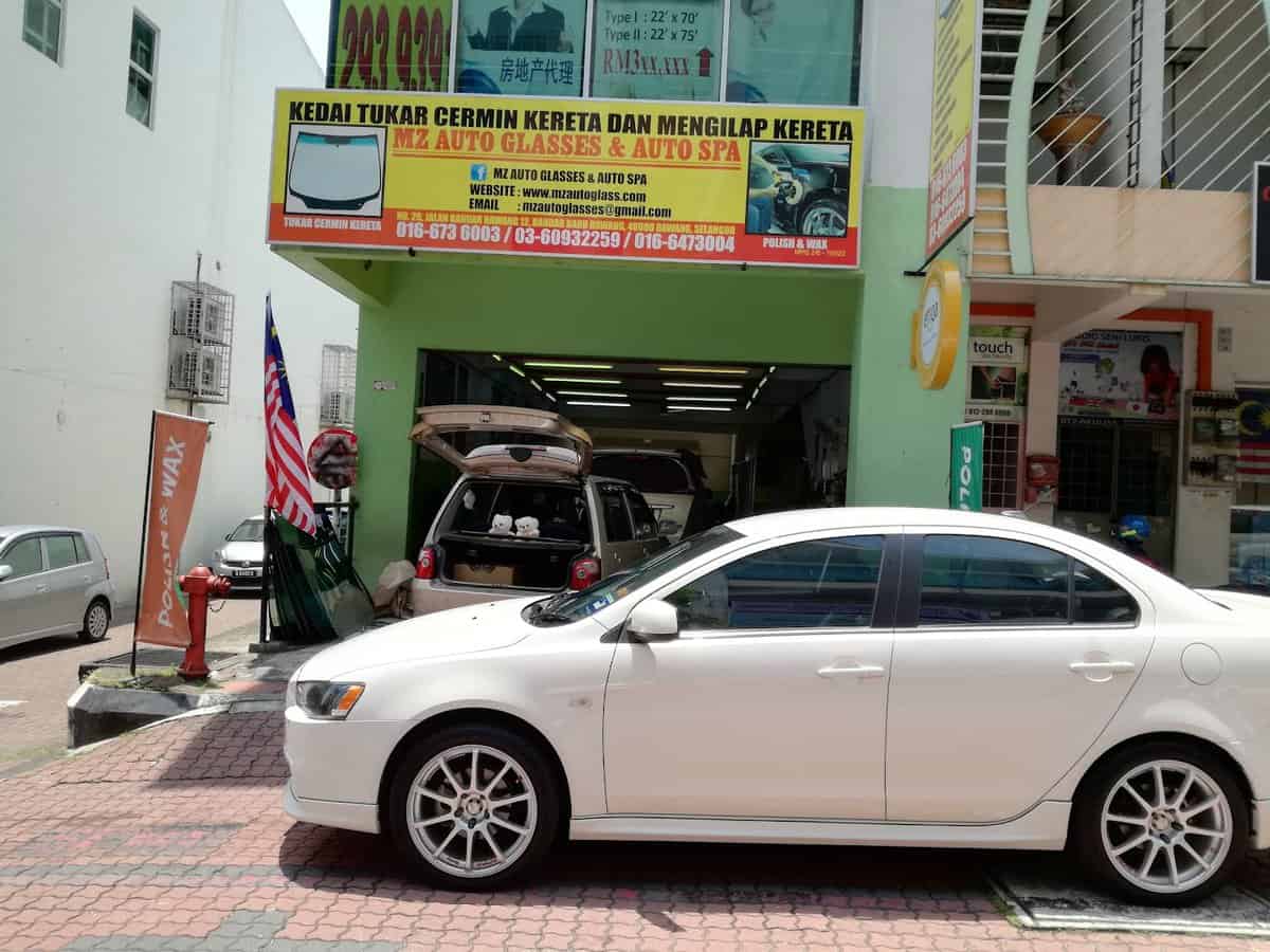 MZ Auto Glasses & Auto Spa Kedai Cermin Kereta Rawang