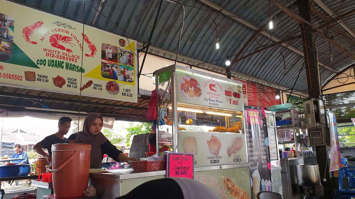Mat Cucur Udang Kedai Makan Alor Setar