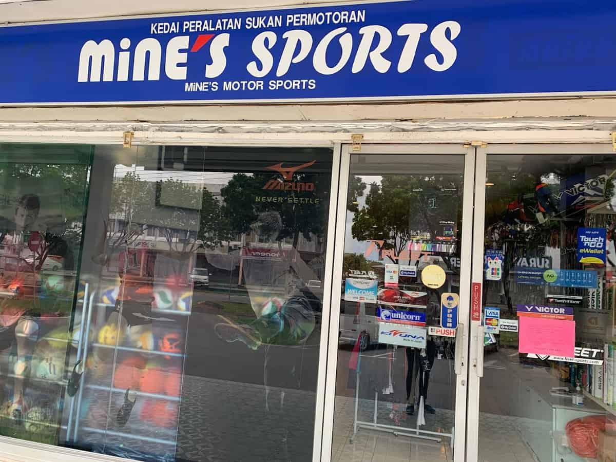 Mine's Sport Kedai Badminton Sarawak