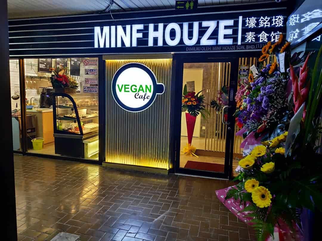 Minf Houze Vegan Cafe Kedai Vegetarian Malaysia