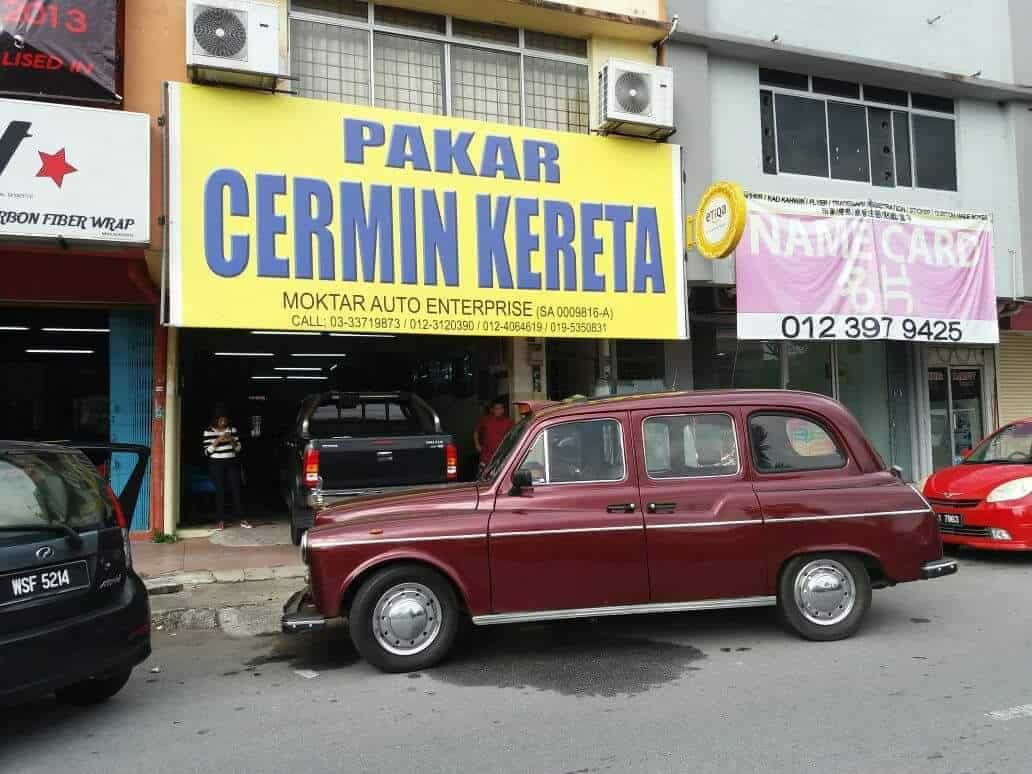 Moktar Auto Enterprise Kedai Cermin Kereta Klang