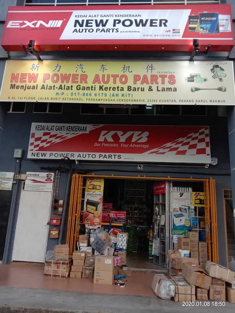 NEW POWER AUTO PARTS Kedai Sparepart Kereta Pahang