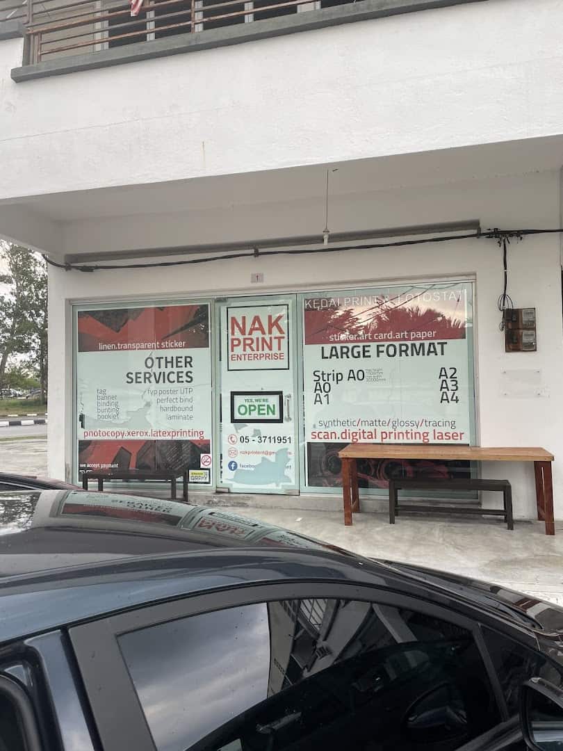 Nak Print Enterprise Kedai Printing Perak